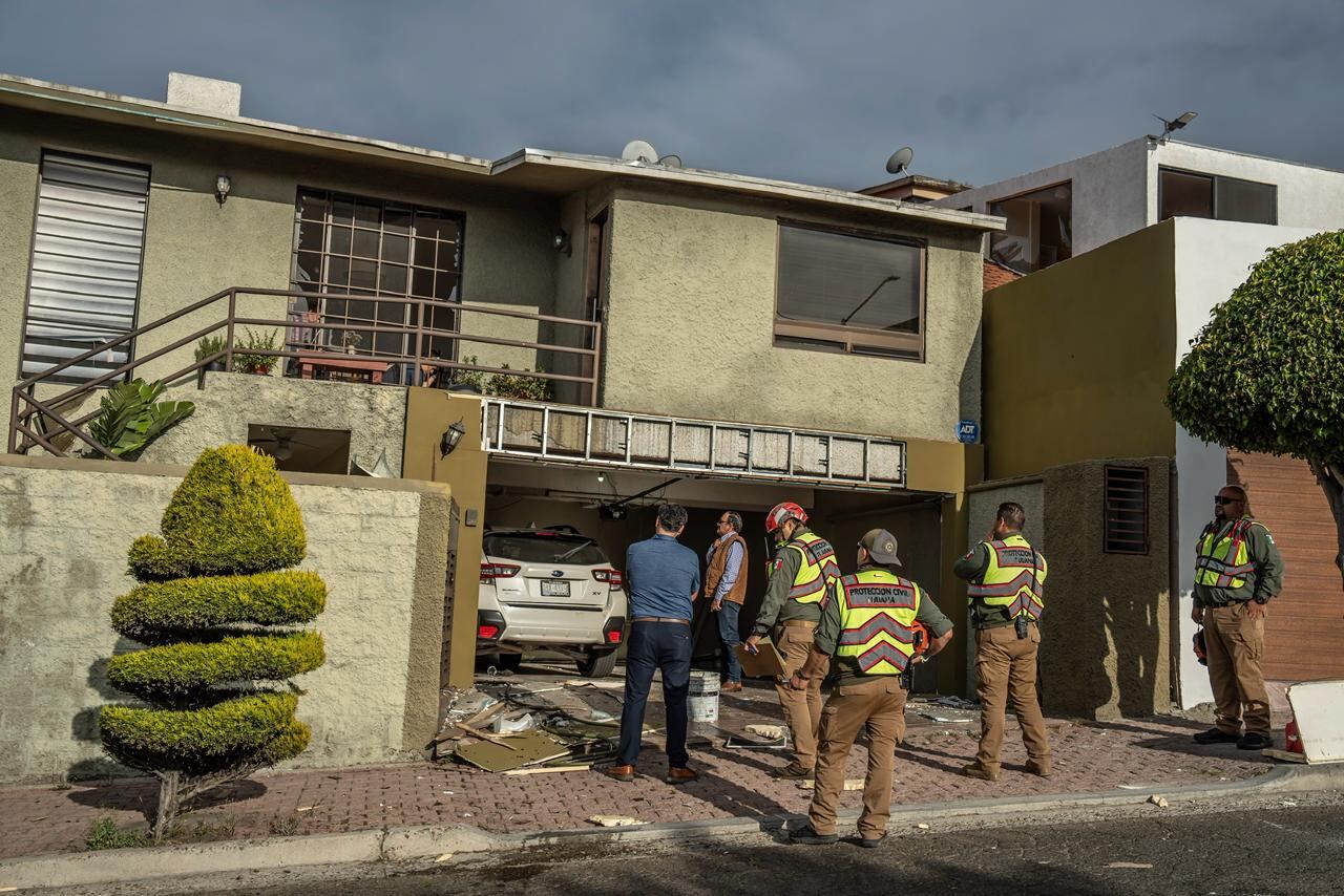 EXPLOSIÓN POR FUGA DE GAS AFECTA SEIS VIVIENDAS EN COLINAS DE AGUA CALIENTE