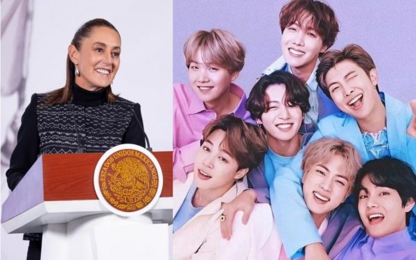 BTS VISITARÁ PALACIO NACIONAL Y SERÁ RECIBIDO POR CLAUDIA SHEINBAUM