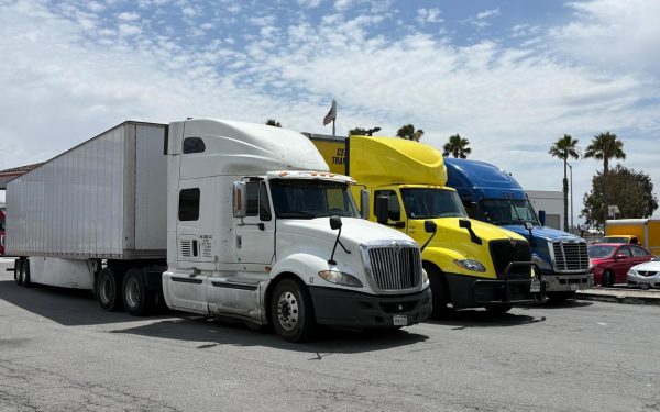 RETIRAN VISAS A CHOFERES DE CARGA EN LA FRONTERA; REVISAN INFRACCIONES