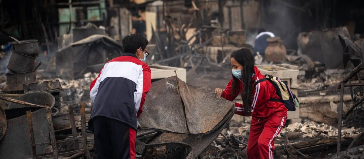 Decenas de casas reducidas a cenizas en incendio del Cañón del Padre; familias piden apoyo