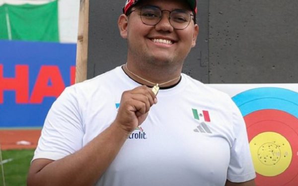 Sebastián García conquista oro histórico en tiro con arco en China