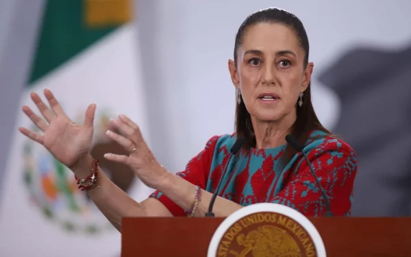 SHEINBAUM RESPONDE A TRUMP TRAS AMENAZA SOBRE EL NARCO Y DESTACA REDUCCIÓN DEL 50% EN HOMICIDIOS