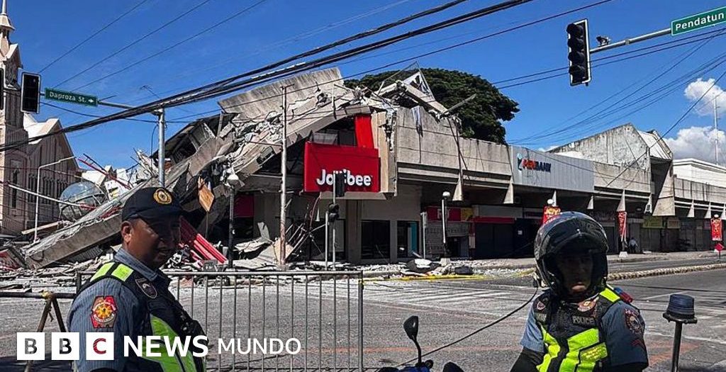 Terremoto de 7,8 sacude Filipinas y activa alerta de tsunami